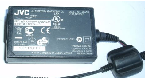 New DC5.2V 2A JVC AP-V3U Power Supply Ac Adapter